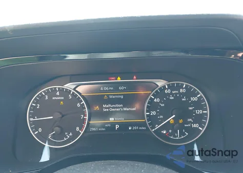 2024 Nissan Pathfinder Rock Creek 4Wd z USA, uszkodzony, nr VIN 5N1DR3BD6RC306832